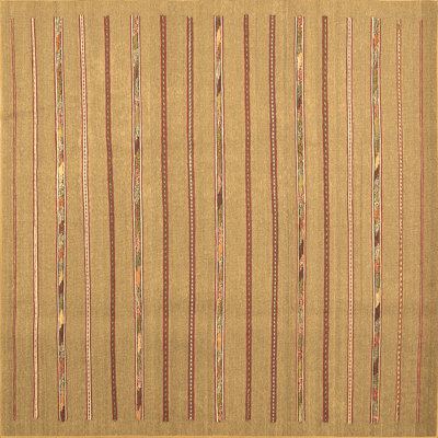 Washable Striped Indoor Rug