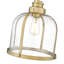 Barbour 1-Light Dimmable Single Pendant-612165708-612165710
