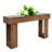 63" Long Console Table, Wood Rectangular Sofa Table Behind The Couch