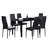 Auriona Glass Top Metal Base Dining Table-754064210-754064208-754064209