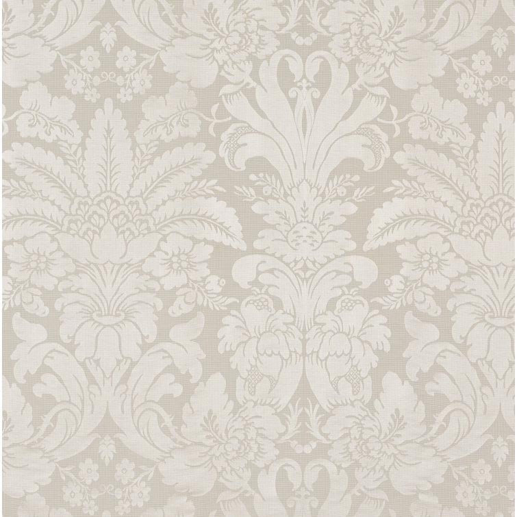 Colette Linen/Silk Damask Fabric