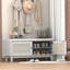 Banc de rangement en rotin avec rangement Boho-467462997