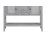 Cambridge Series  Ample Storage Vintage Console Table With Four Small Drawers And Bottom Shelf For Living Rooms, Entrances And Kitchens-354829564