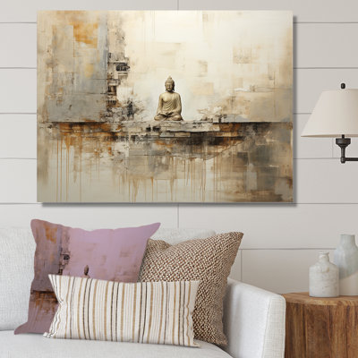 Religious Buddhism Statue II - Buddhism Wall Art