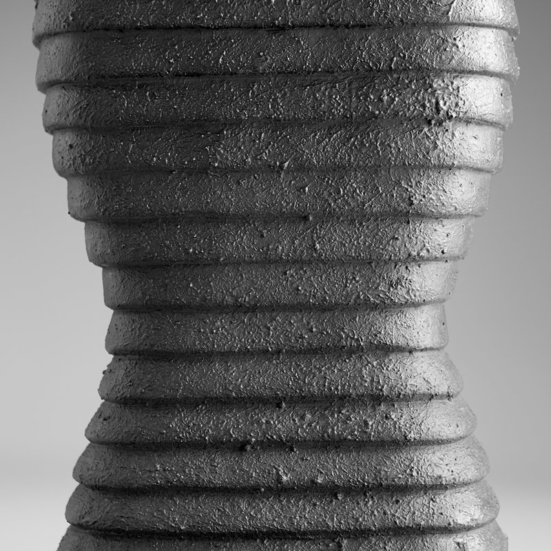 Moonstone Ceramic / Porcelain Table Vase