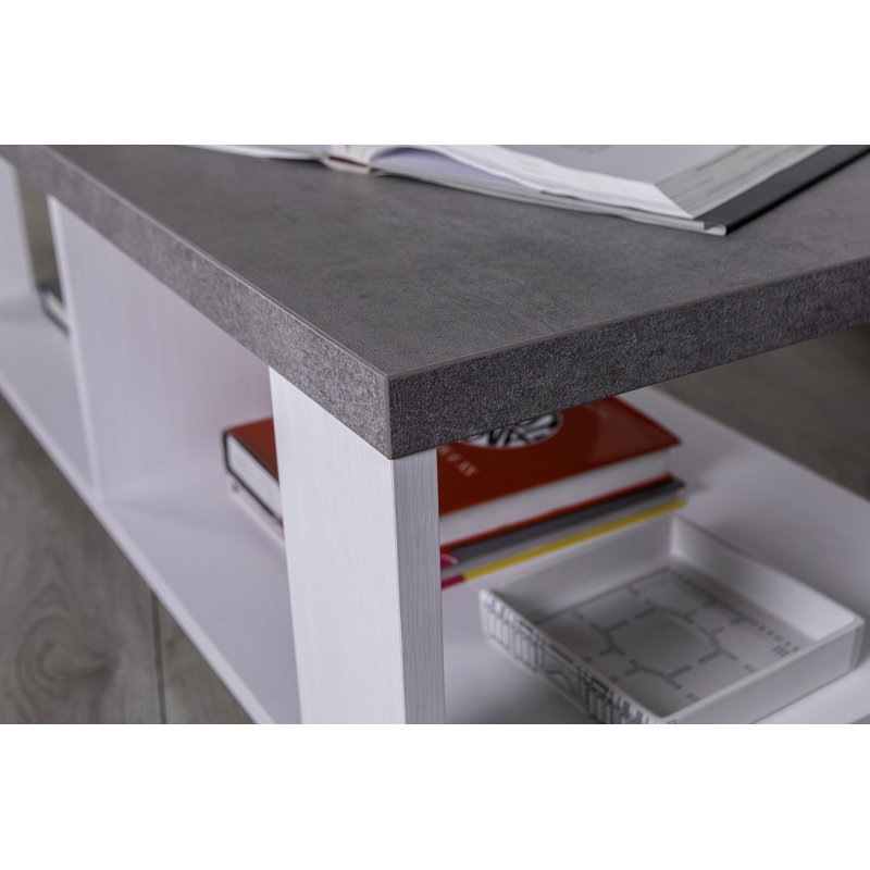 Ambrosino Floor Shelf Coffee Table