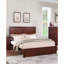 1pc Eastern King Size Bed Two Panel Headboard Cherry Finish Bedroom Furniture