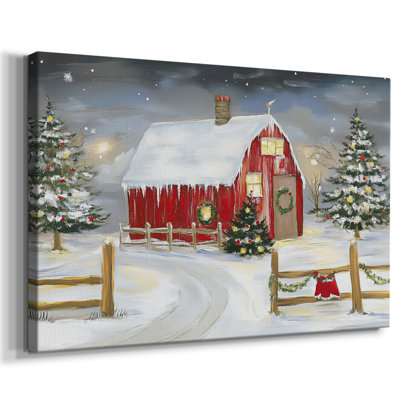 Art de Noël des Fêtes de Noël III - Toile tendue avec châssis - Cxxix
