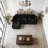 L-shaped Soft Velvet Fabric,Movable Ottoman-540654477-538167685