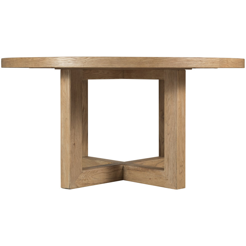 Driftwood 60In Round Dining Table, 30”H x 60”L x 60”W, Buckboard