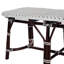 Butler Marcella Dark Brown Rattan Bench