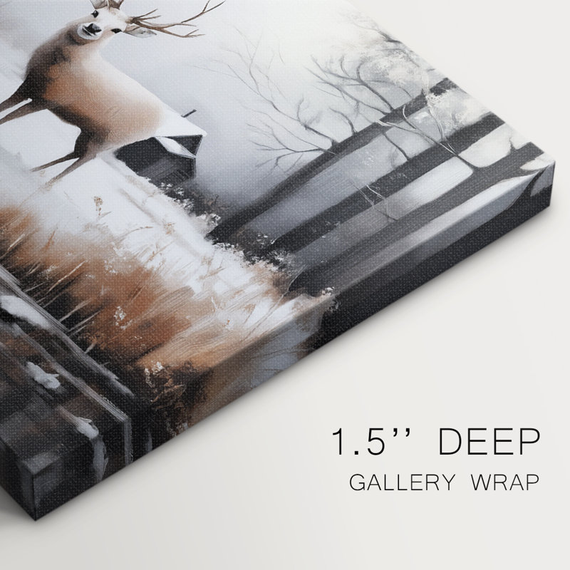 Art de Noël - DCCCLIX - Cavas enveloppés de galerie, H 18 po x l 27 po