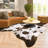 Ganote Animal Print Faux Cowhide Area Rug-649386223-584485139