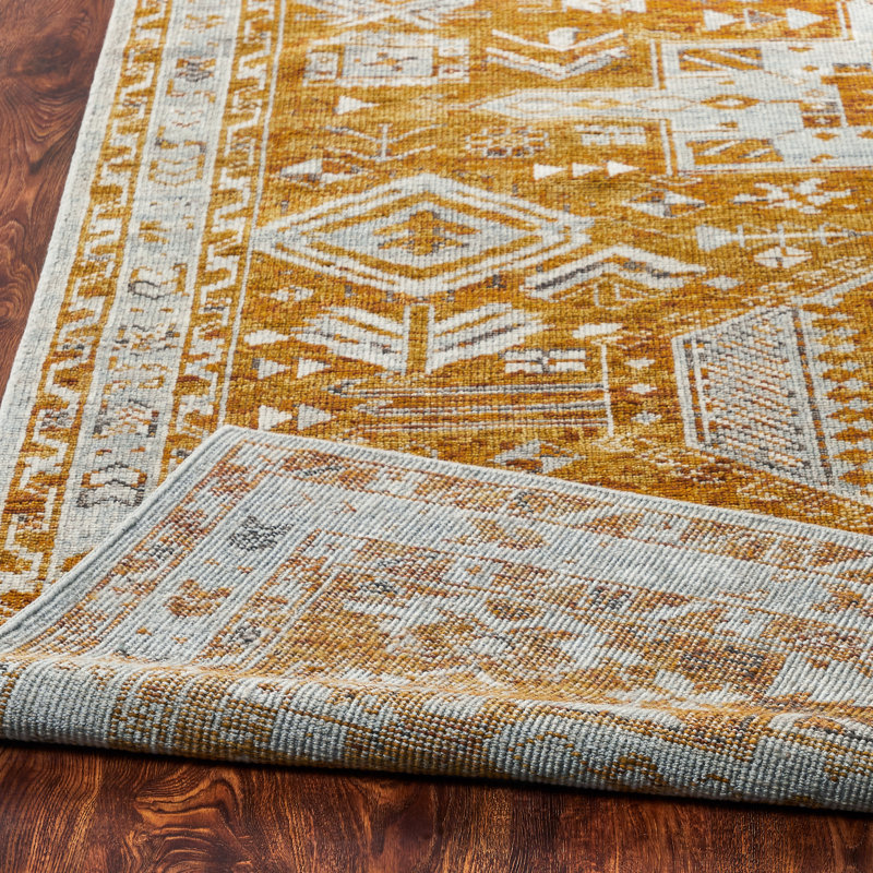 Modley Hand Knotted Wool Oriental Area Rug, Rectangle 2' x 3'