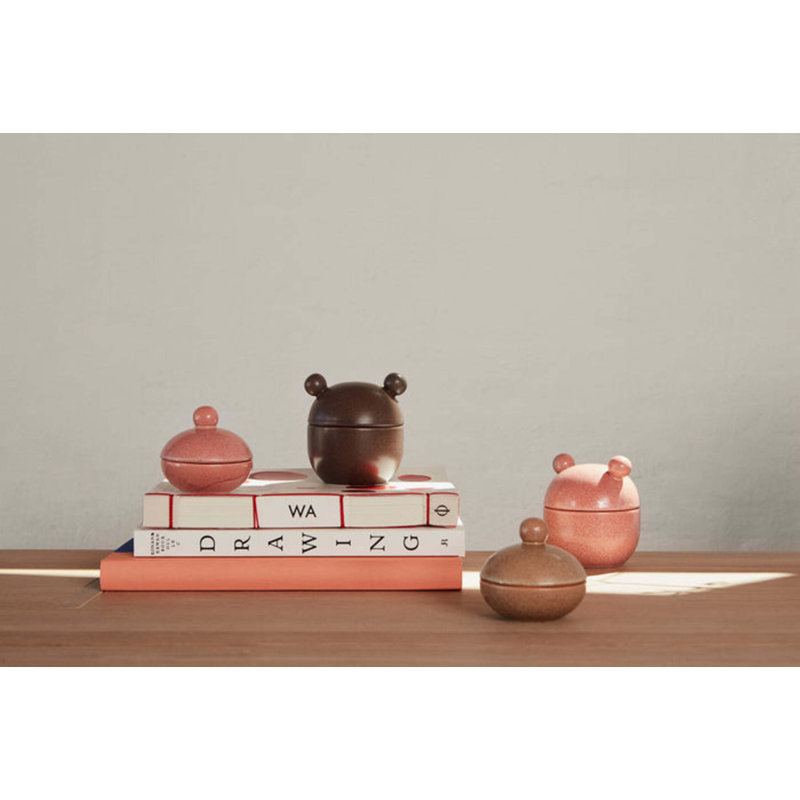 Saga Stoneware Storage Jar, Choko