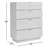 Antibes Solid Wood 42'' W 4 - Drawer Dresser