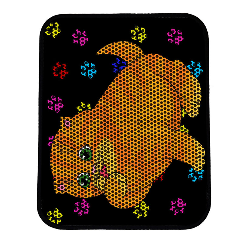 Premium Cat Litter Mat, 18 x 24 inches | 50% PVC / 50% Polyester, Machine Washable & Vacuum Friendly | Durable, Easy-Clean Design for Pet Owners | Protect Your Floors from Litter Messes