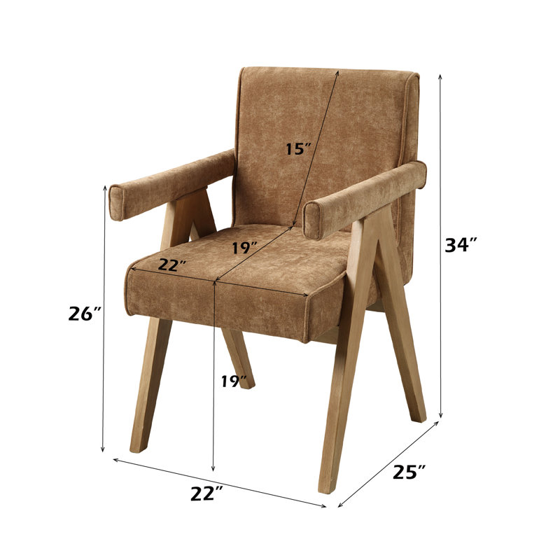 Structure en chêne composite 7 pièces avec assise rembourrée et table rectangulaire, chenille en bois composite, 4 sièges à 2 accoudoirs, structure de table, chaises