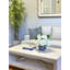Hydrangea Floral Arrangement In Decorative Ceramic Vase
