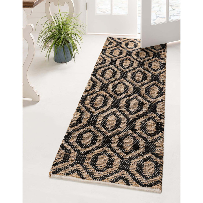 Ameriya Cotton Geometric Indoor Rug, Runner 2'2" x 6'1"