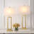 Samarah 28.5" Metal Table Lamp Set with USB, Type-C Ports and Built-in Outlet-507197053