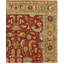 Wool Oriental Area Rug in Red/Beige