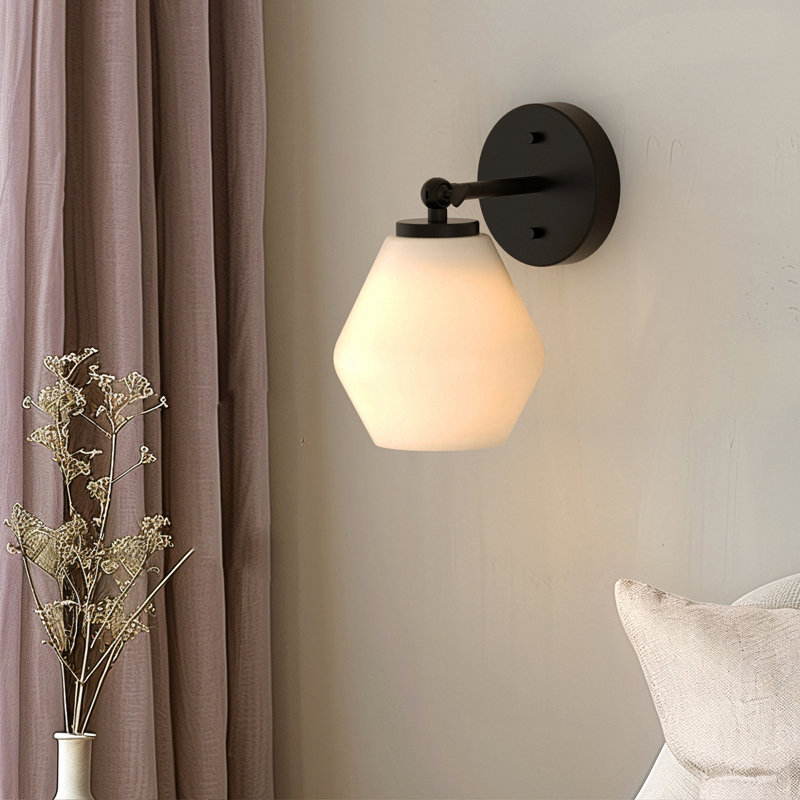 Alcide 1-Light Wall Sconce Flush Mounted Pendant Lighting(3-Pack), Beige