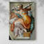 Sibylle libyen - toile tendue par Michelangelo-1080496185
