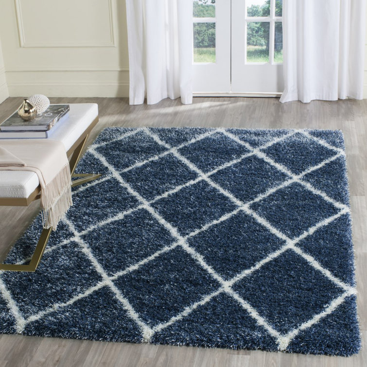 Amhold Shag Performance Geometric Rug