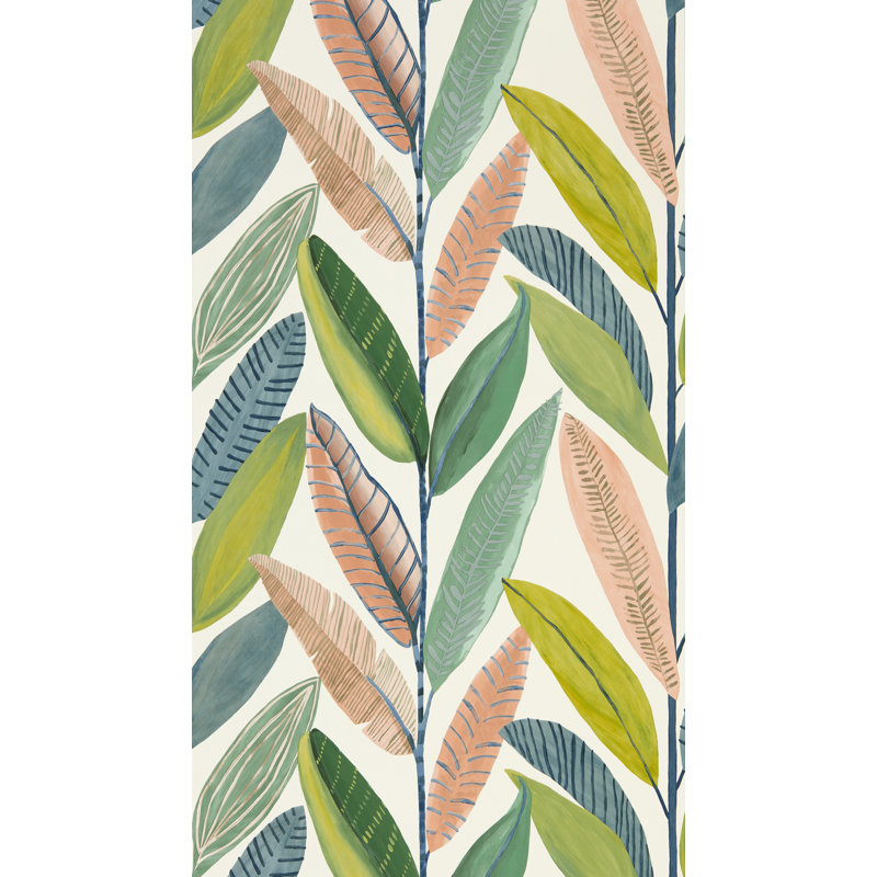10.05m x 52cm Matte Wallpaper Roll, Tropicana