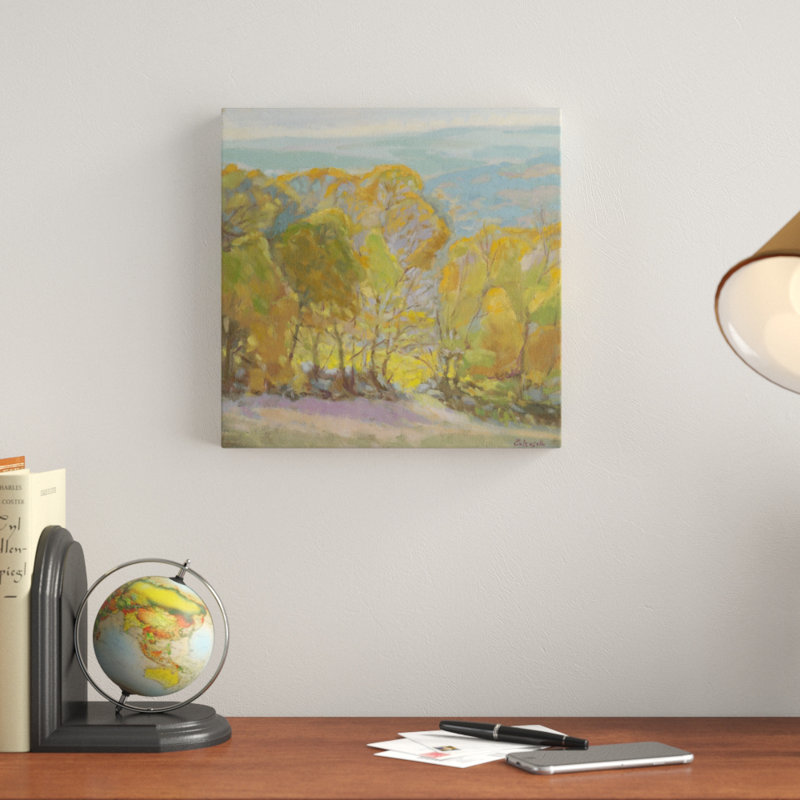 Falls Song by Stephen Calcasola - Wrapped Canvas Painting, 30cm H x 30cm W