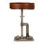 Swivel Upholstered Adjustable Height Counter Stool