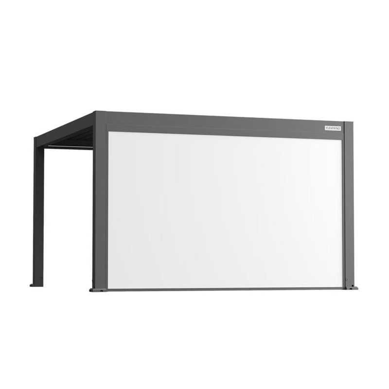 Flexpatio Motorized Projection Screen, 92.91" H x 147.24" W x 3.94" D