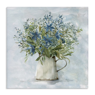 " Country Milk Tin Bouquet "