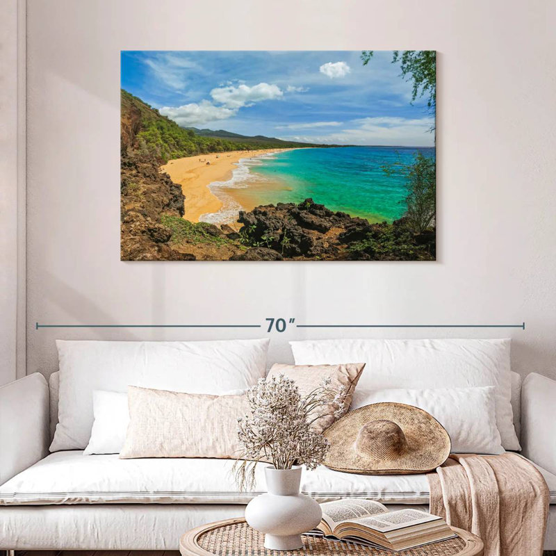 Gillard Makena Beach Coastline, H 30 po x l 45 po
