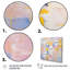 3 pièces intemporelles en rose pastel, jaune et bleu I-448924007
