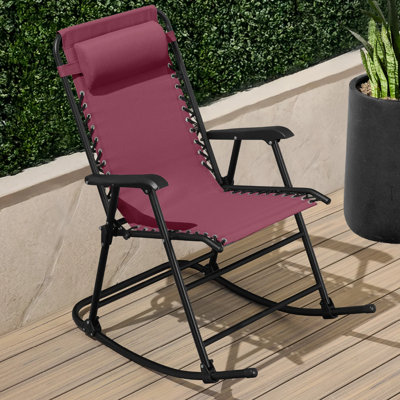 Outdoor Rocking Lounge Chair