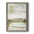 Toile avec cadre gris