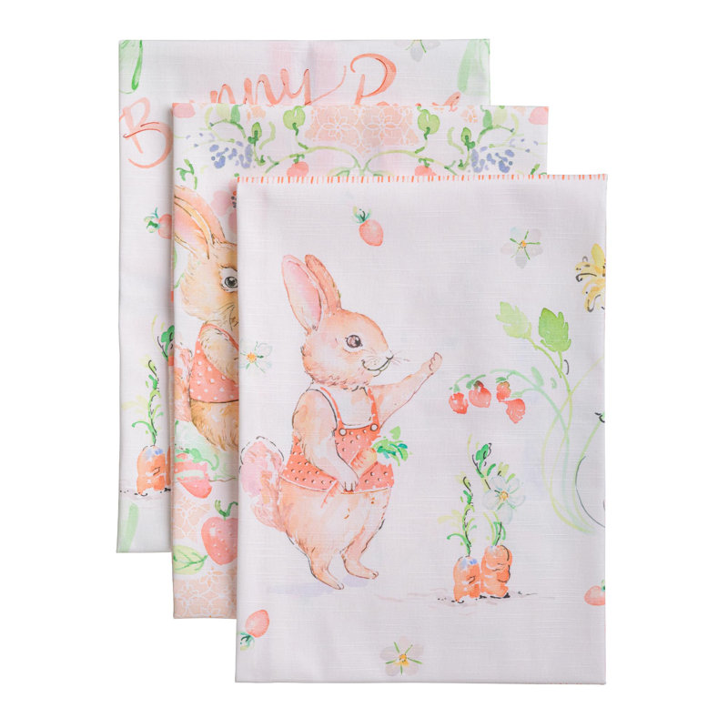 Maison d'Hermine Sweet Rose Lavender - Serviettes luxuriantes 100 % coton - 20 po x 20 po