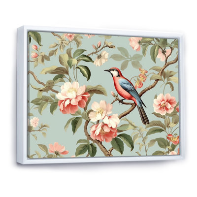 " Chinoiserie Birds And Peonies III "