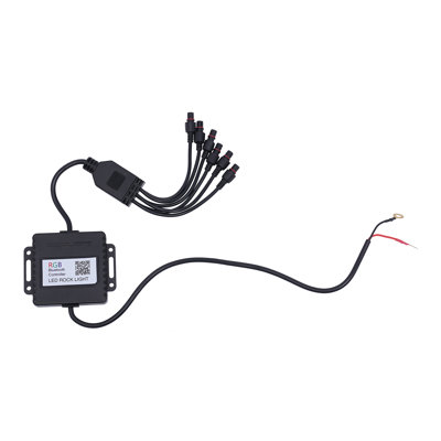 RGB LED Rock Lights Kit Bluetooth App Control for Offroad Trucks UTV ATV