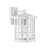 Cayman 1-Light Dimmable Outdoor Wall Lantern-242408427