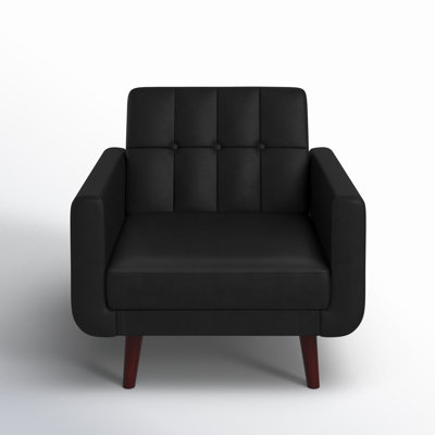Gaige Faux Leather Armchair