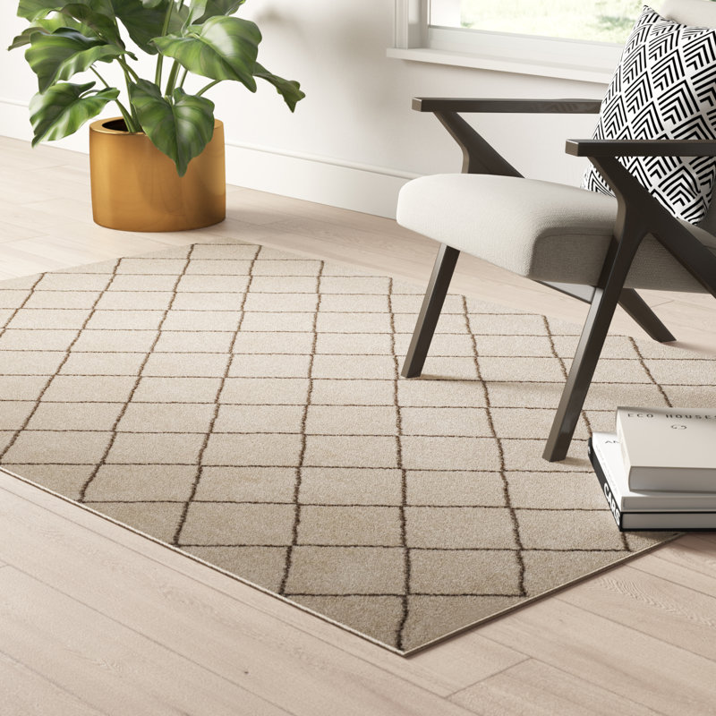 Tapis géométrique Arshia, Rectangle 4 pi x 6 pi