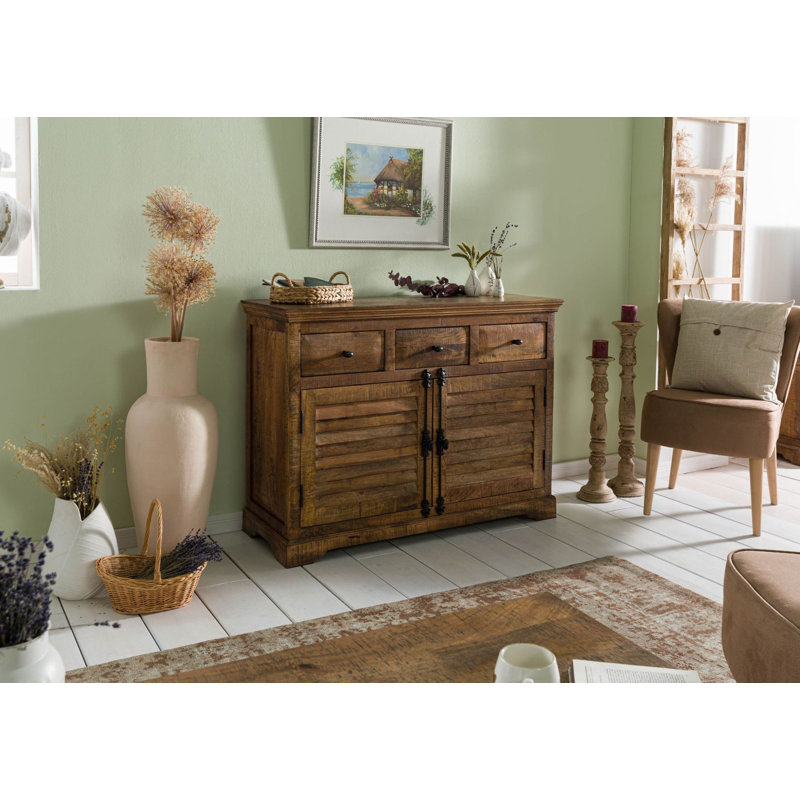 Rodez 120cm Solid Wood Sideboard