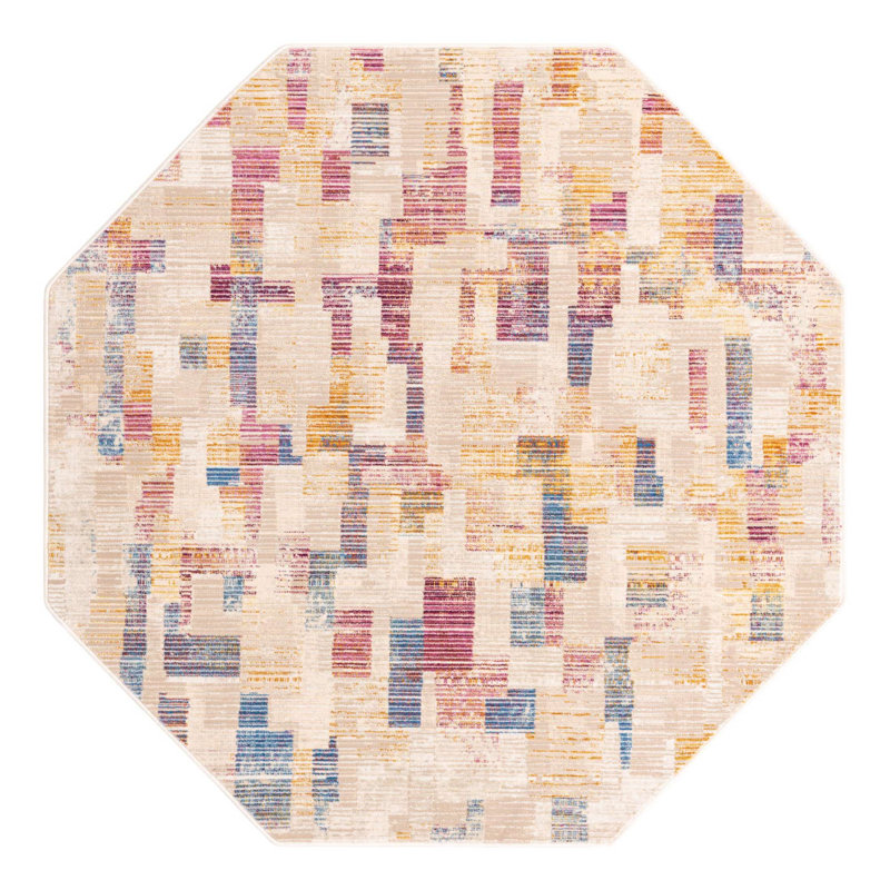 Indoor Rug, Octagon 5'3" x 5'3"