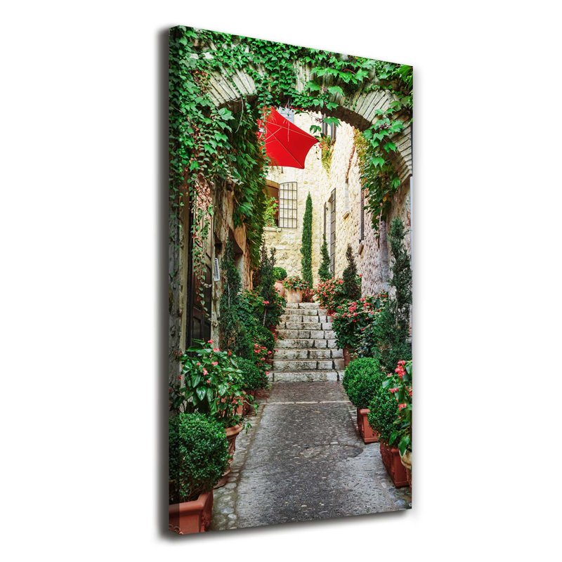 Streets Of France - Wrapped Canvas Print