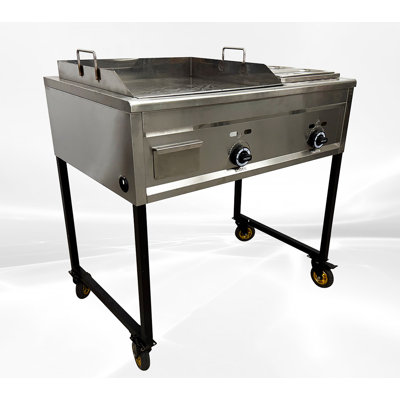Chariots de nourriture Plancha Para Tacos