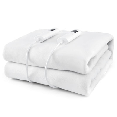 Heated Mattress Pad Machine Washable Electric Bed Warmer
