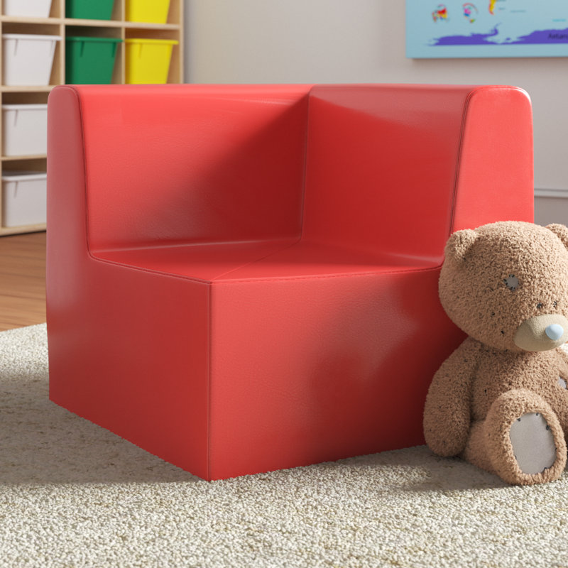 Siège pour enfant en L Prelude, Rouge